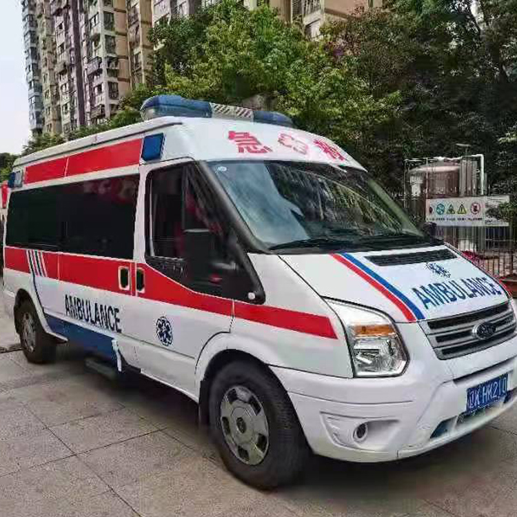 大新术后行动不便回家租赁救护车